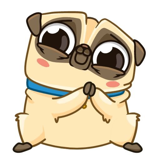 Мистер Мопс Стикеры