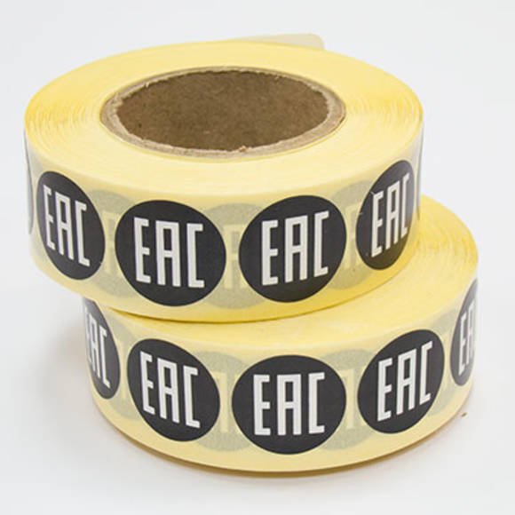 Этикетка EAC
