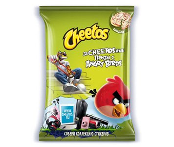 Чипсы Cheetos Angry Birds