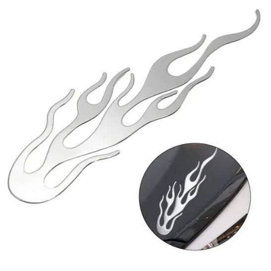 Металлические наклейки на автомобиль