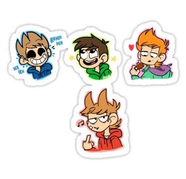 Eddsworld Стикеры Edd
