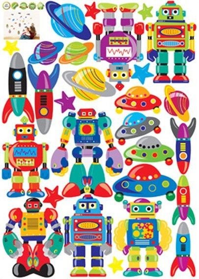 Переводилки детские роботы