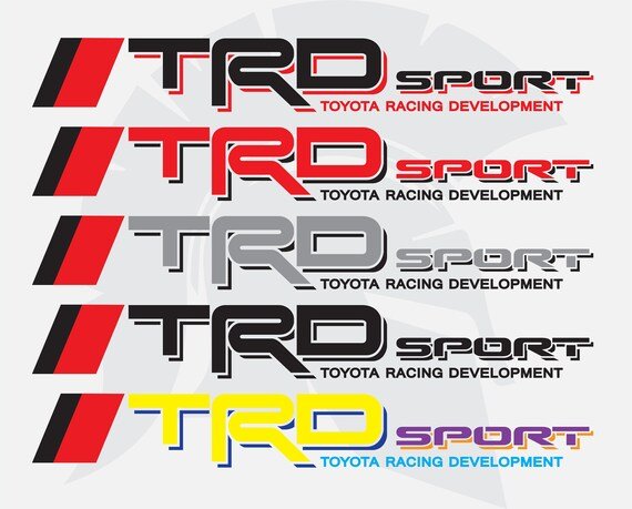 Наклейка TRD Tundra