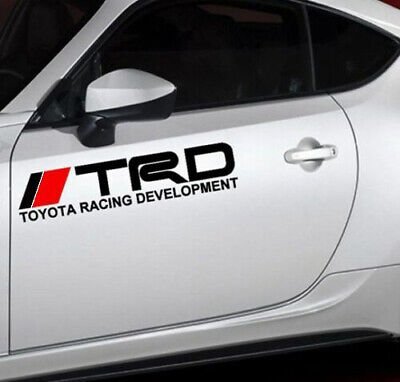 TRD Toyota на лобовое стекло