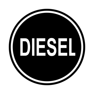 Наклейки на дизельные авто