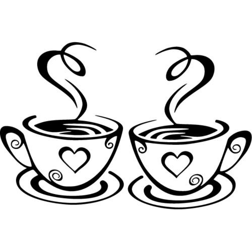 Трафареты для декора посуды