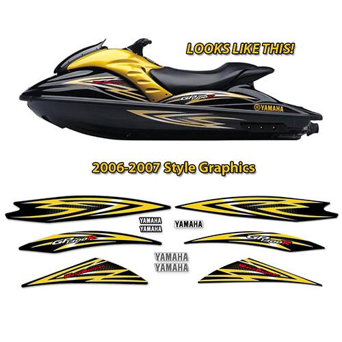 Наклейки на гидроцикл Yamaha gp1300r