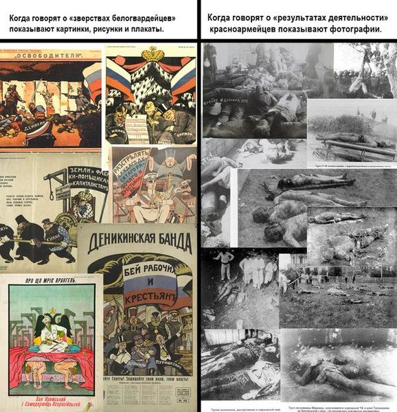 Плакаты против большевизма