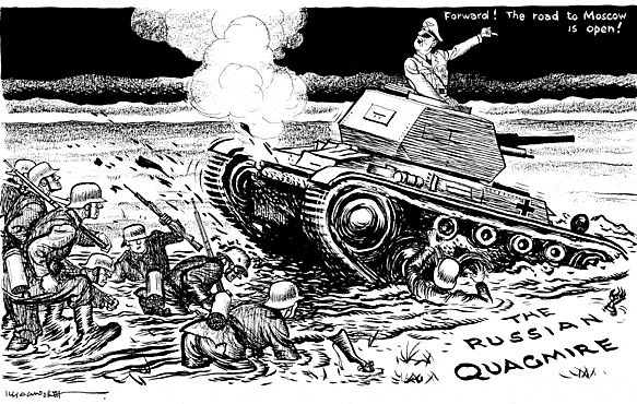 СССР, Британия и США плакат война