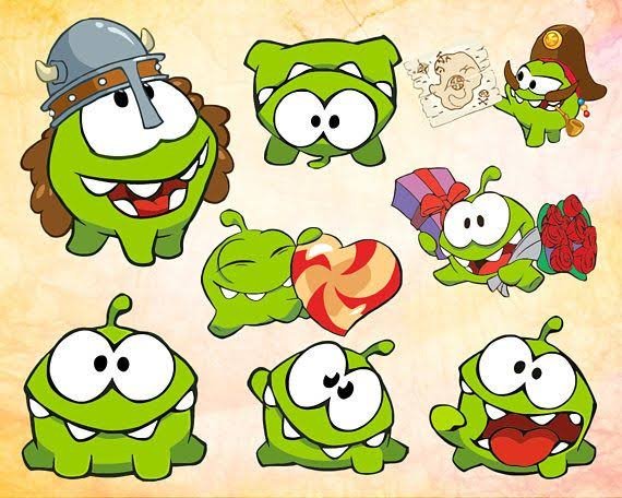 Наклейки ам Ням