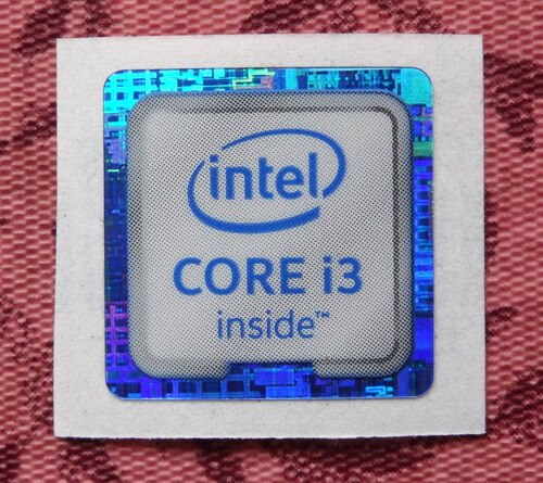 Наклейка Intel inside Core i3