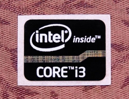Intel Core i5 inside наклейка
