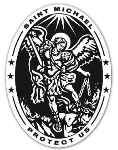 Saint Michael protect us тату