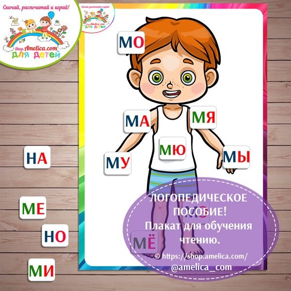 Плакаты для логопеда