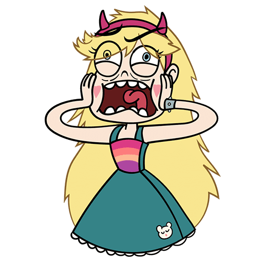 Стикеры Стар против сил зла