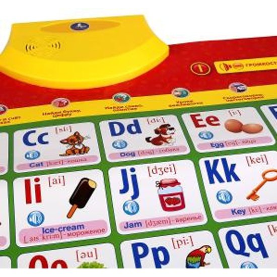 Английский алфавит для детей с Лунтиком