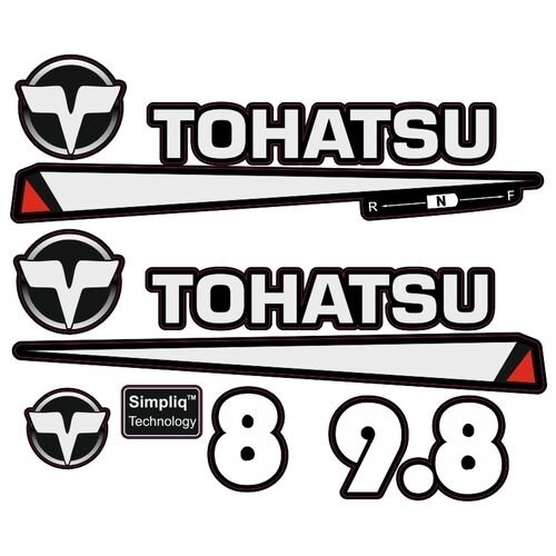 Tohatsu 9.9 наклейка