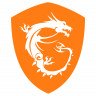 Дракон MSI трафарет