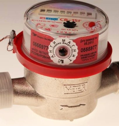 Антимагнитные пломбы на счетчики воды