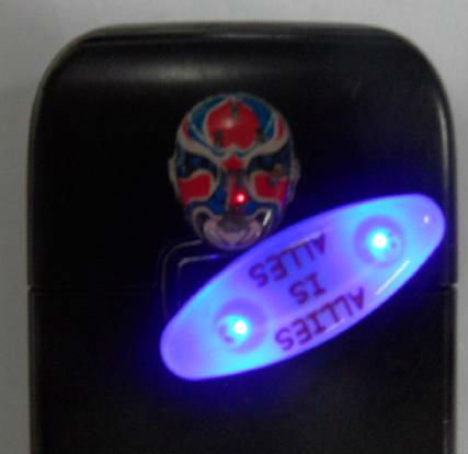 Мигалка на телефон наклейка