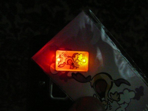 Брелок для телефона с индикатором звонка