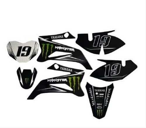 Комплект наклеек для питбайка bse125 Factory
