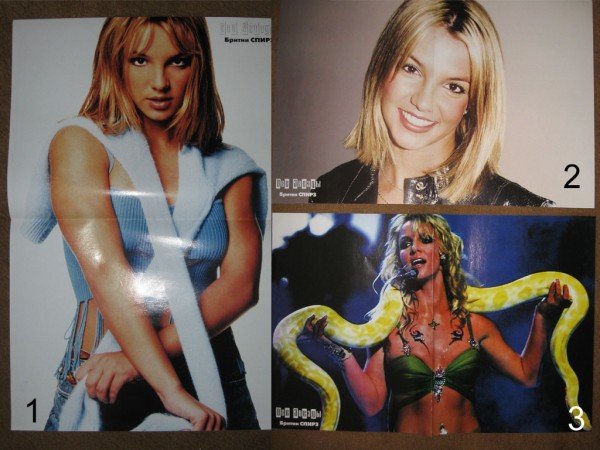 Бритни Спирс плакат 2000