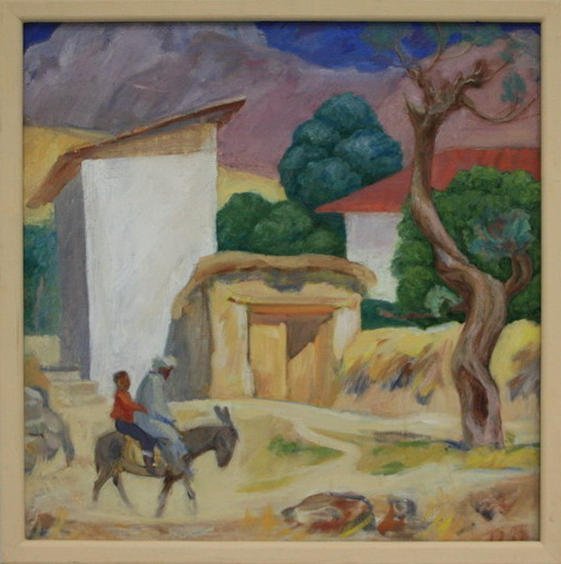 Кишлак нарисованный