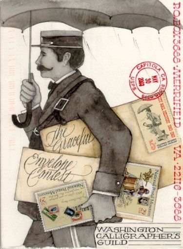 Дизайн плакатов с письмом