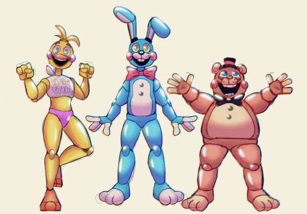 АНИМАТРОНИКИ Фредди чика и Бони