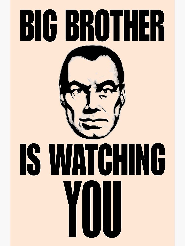 Big Brother Is Watching You 1984 Big brother is watching you плакат (49 фото)