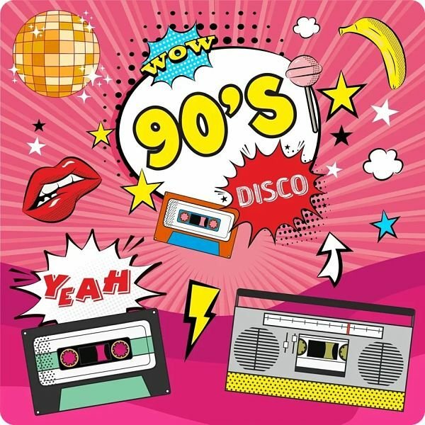 Фотозона девяностые