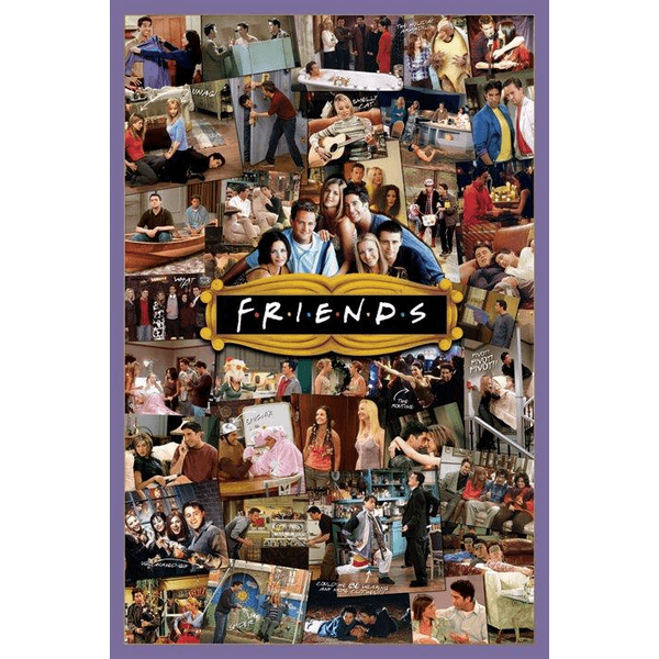 Сериал друзья коллаж