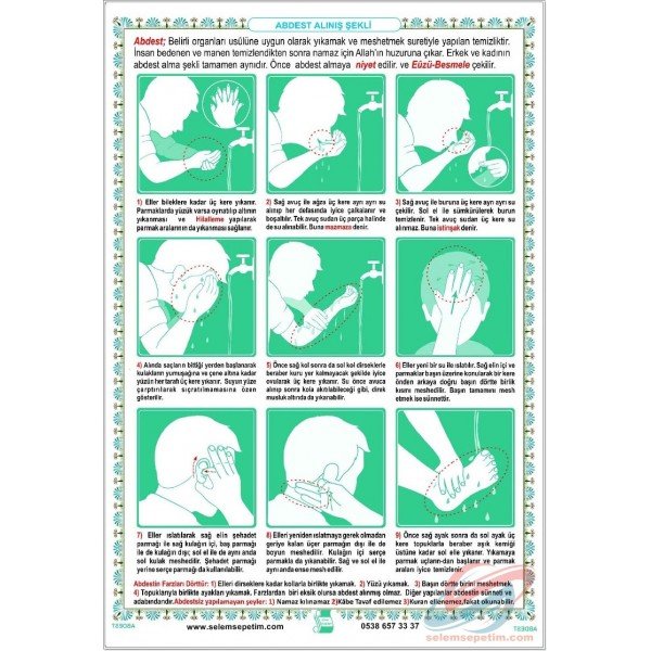 Плакат для намаза