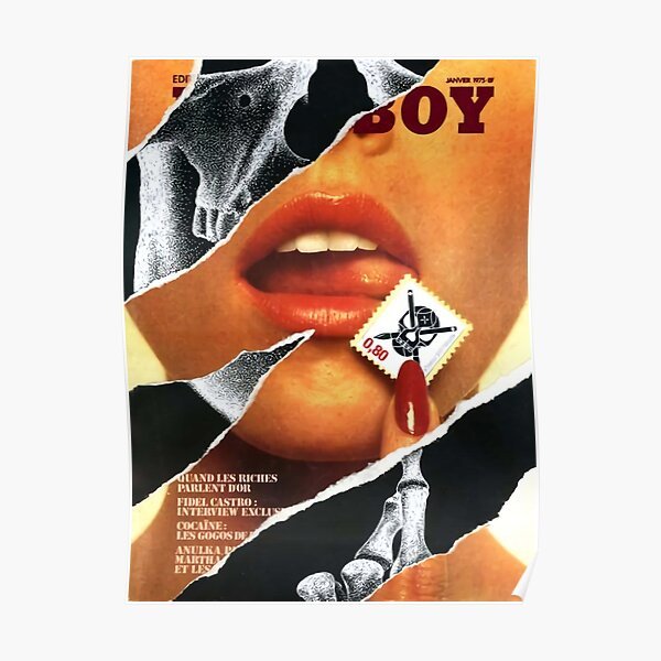 Постер плейбой