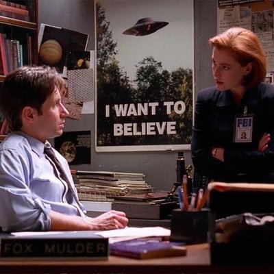 Фокс Малдер i want to believe