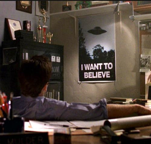 Плакат из секретных материалов