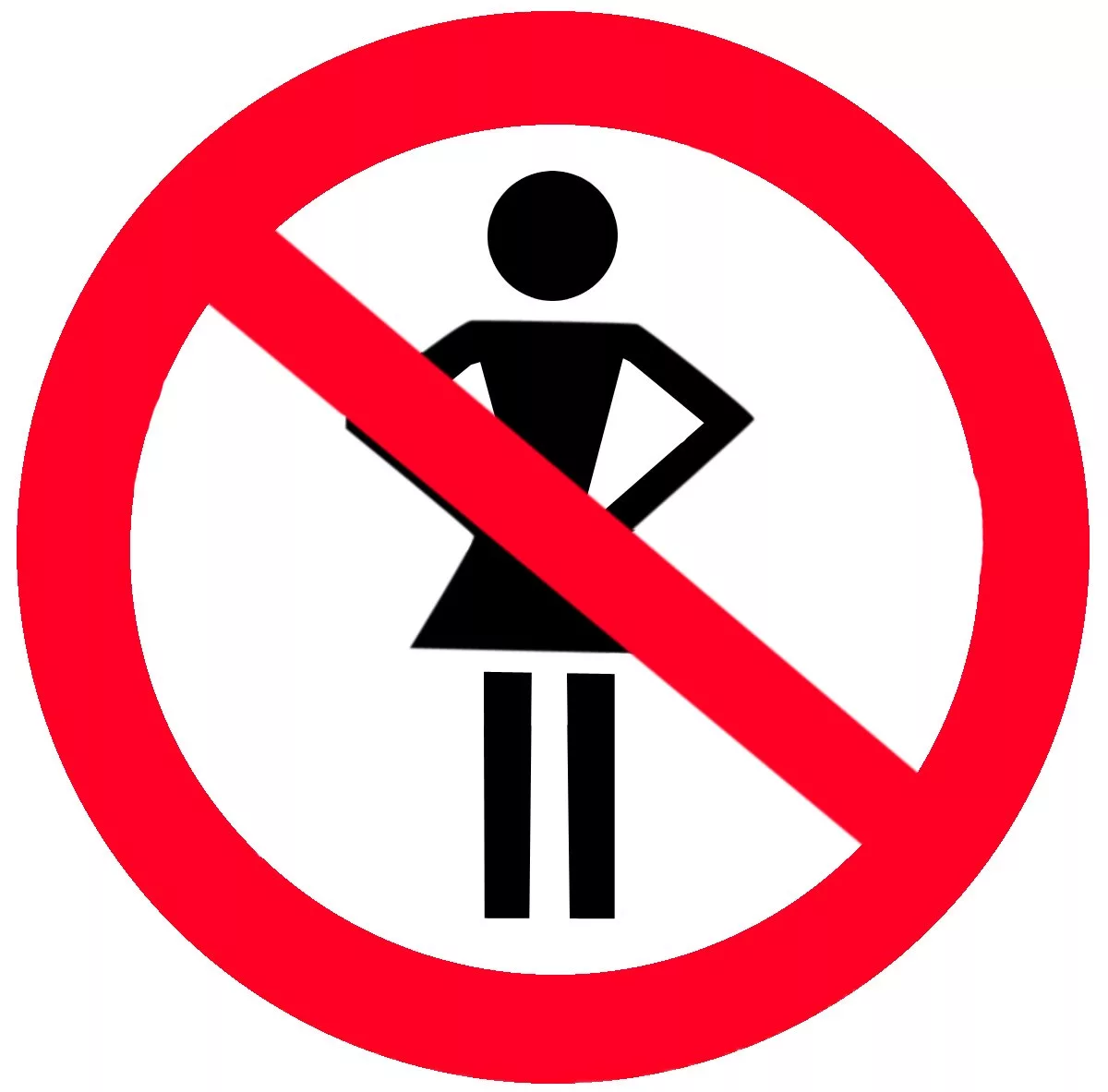 Без мужчин нельзя. Перечеркнутая женщина. Женщина запрещает. Знак женщинам запрещено. Женщинам вход воспрещен.