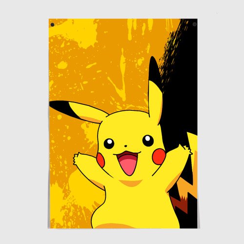 Наклейки для чемодана пика Пикачу