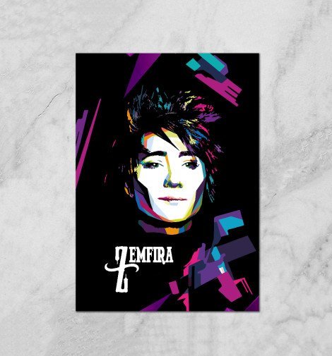 Земфира Постер 90е