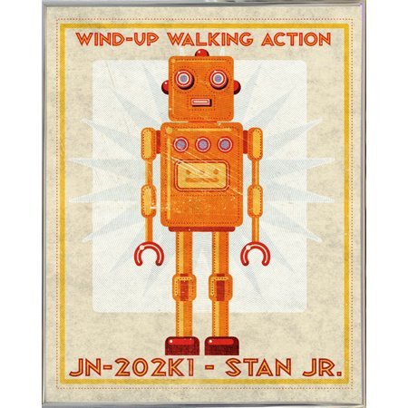 Советские плакаты с роботами