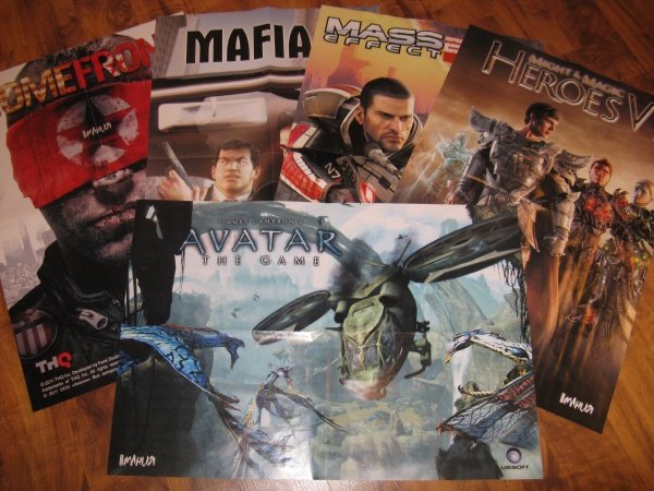 Плакаты из журнала Игромания