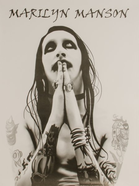 Группа Marilyn Manson Постер