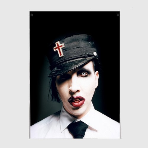 Мэрилин мэнсон группа Постер