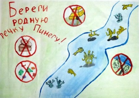 Рисунок берегите воду