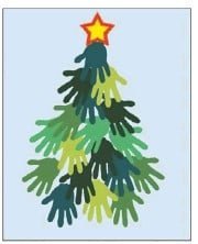 Коллективные поделки в ДОУ К новому году