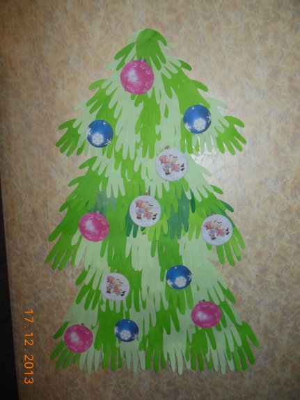 Новогодние открытки поделки для детей