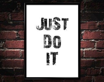 Just do it poster