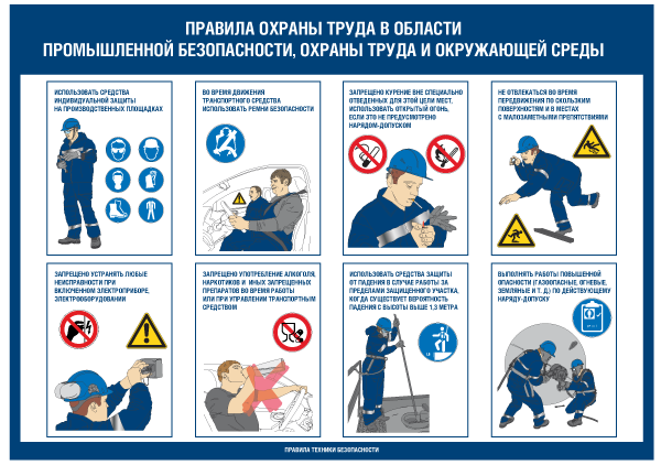 Техника безопасности на производстве