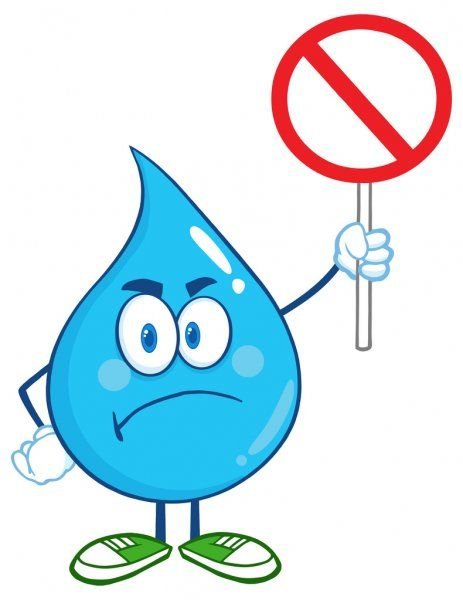 Злая капля воды